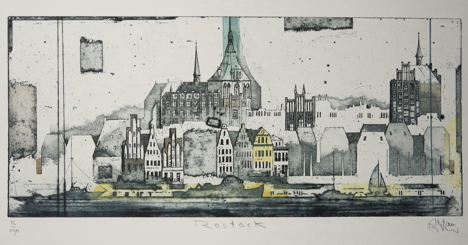 Rostock 113093 / Stefan Becker/Papierformat 40 x 60 cm